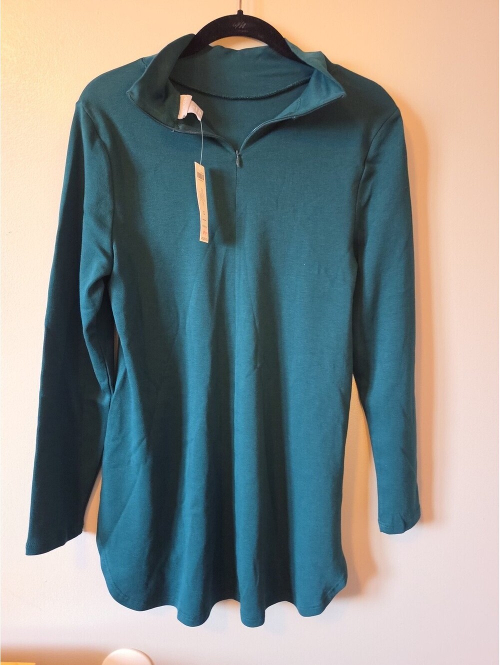 Chico's very dark teal top